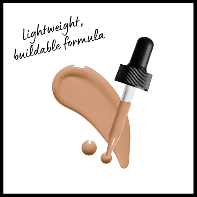 NYX PROFESSIONAL MAKEUP Total Control Pro Drop Foundation, Skin-True Buildable Coverage - Medium Olive