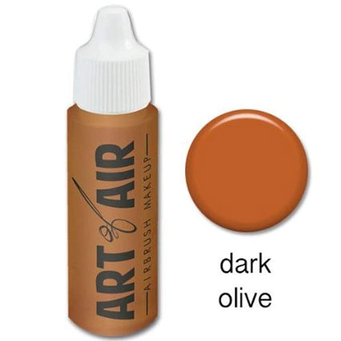 4pc TAN Complexion Professional Airbrush Cosmetic Makeup Set 1/2 oz bottles