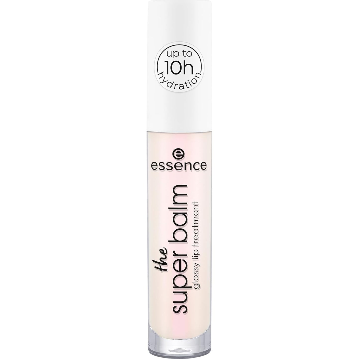 essence | The Super Balm Glossy Lip Treatment | 10 Hour Hydrating Lip Balm for Glossy Finish with Shea Butter & Vitamin E | Vegan & Cruelty Free