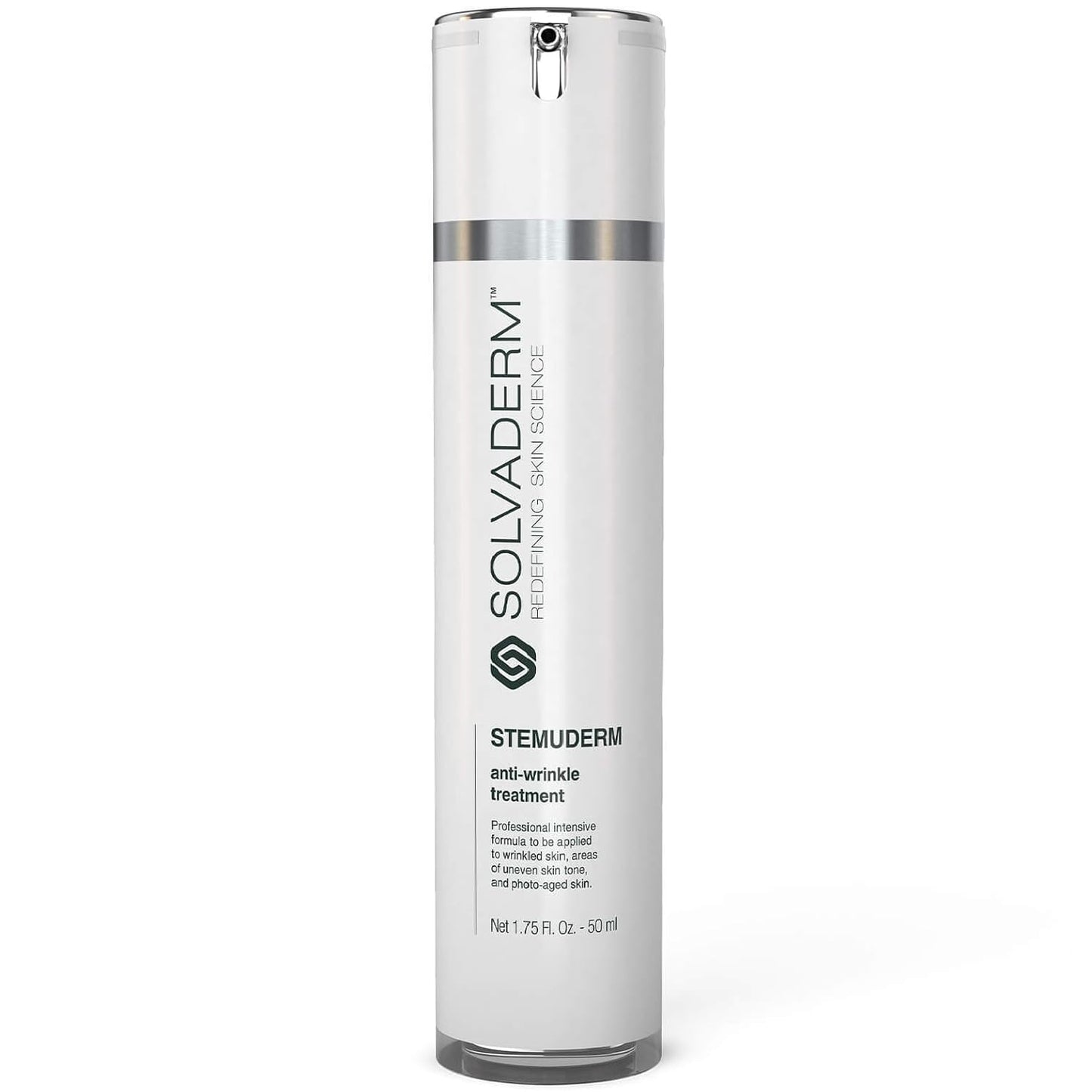 Stemuderm Face & Eye Cream - Anti Aging Skincare - Daily Moisturizer for Fine Lines, Wrinkles & Eyebags - Supports Natural Collagen Production & Elastin - Organic Plant Based Stem Cells - 1.75 fl oz