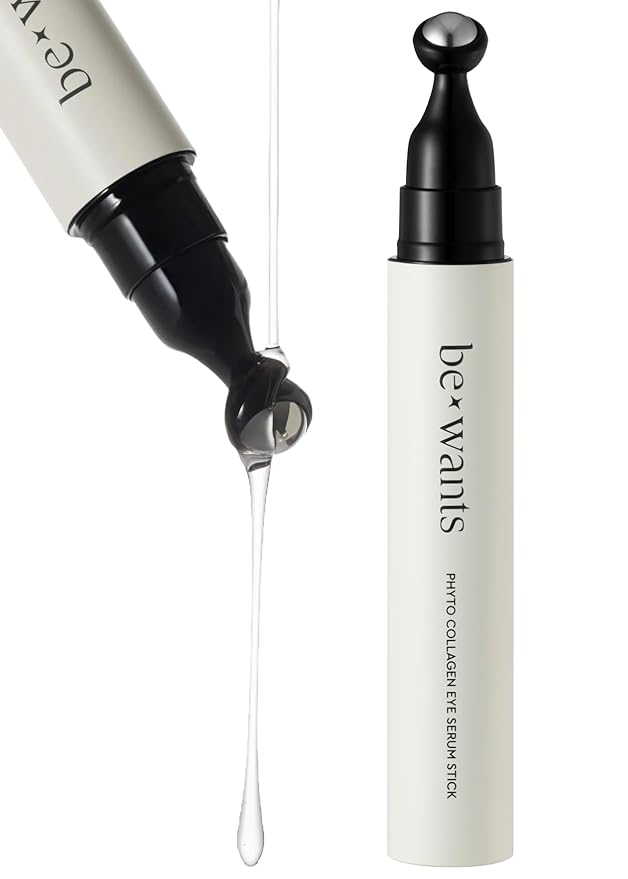 Bewants Eye Roller with Serum Made with Bamboo Water | Eye Serum for Puffiness and Bags Under Eyes | Under eye roller for dark circles | Dark Eyes Circle Treatment | Korean Skincare