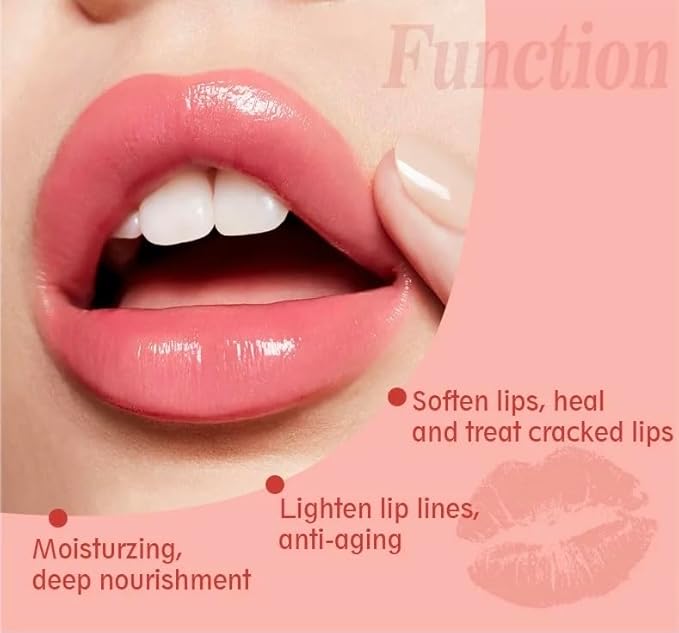Lip Balm Soft and Smoothie Rose Lip Serum Better Treatment For your Lips Restore Hydrate & Dry Chapped