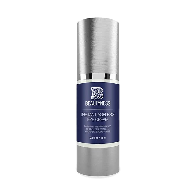 Instant Ageless Eye Cream – Anti Wrinkle Cream, Removes Under Eye Puffiness, Bags, Expression Lines, & Dark Circles. Powerfully Tighen & Lifts Sagging Skin. Disappears Before Your Eyes In Minutes.