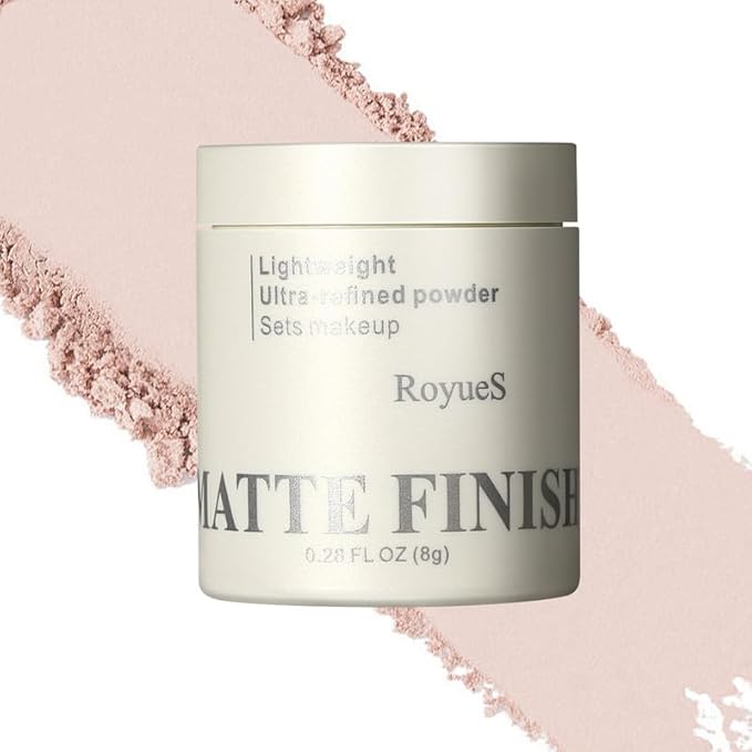 Pink Loose Setting Powder For Women, High-Definition Traceless Face Setting Powder, Oil Control Waterproof Setting Makeup, Lasting Coverage, Lightweight Fine Texture, Soft Focus Finish, 02
