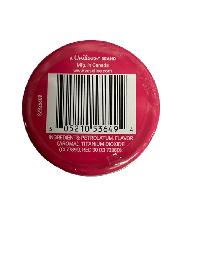 Vaseline Lip Therapy Petroleum Jelly 20g With Rose & Almond Oil Rosy Lips