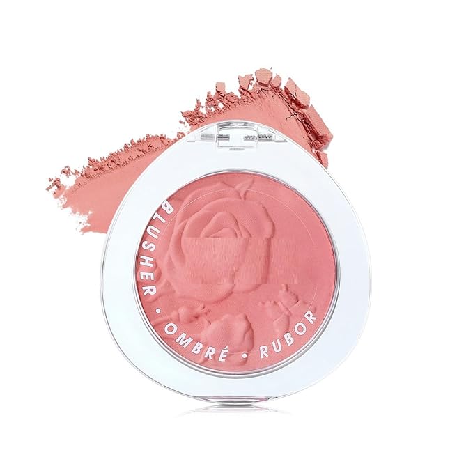MAEPEOR Matte Face Blush 8 Colors Lightweight Natural Look Face Blush Long-Lasting and Highly Pigmented Powder Blush for Cheeks (Color 02)