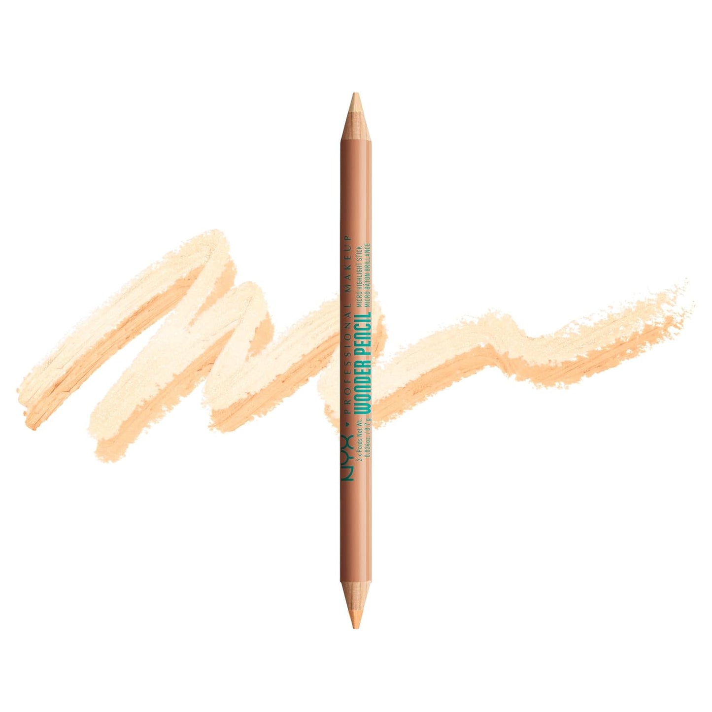 NYX PROFESSIONAL MAKEUP Wonder Pencil, Multi-Use Micro Highlighter & Concealer Stick - Medium