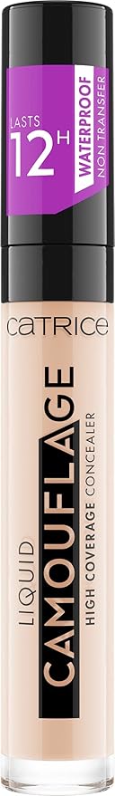 Catrice | Liquid Camouflage High Coverage Concealer | Ultra Long Lasting Concealer | Oil & Paraben Free | Cruelty Free (001 | Fair Ivory)