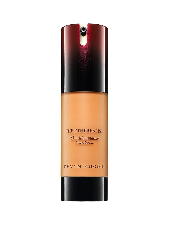 Kevyn Aucoin The Etherealist Skin Illuminating Foundation, EF 12 (Deep) shade: Comfortable, shine-free, smooth, moisturize. Medium to full coverage. Makeup artist go to. Even, bright & natural look.