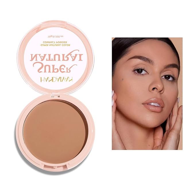 Pressed Face Powder Makeup Mineral Foundation Finishing Powder Pressed Finishing and Setting Powder Loose Setting Powder Makeup #06