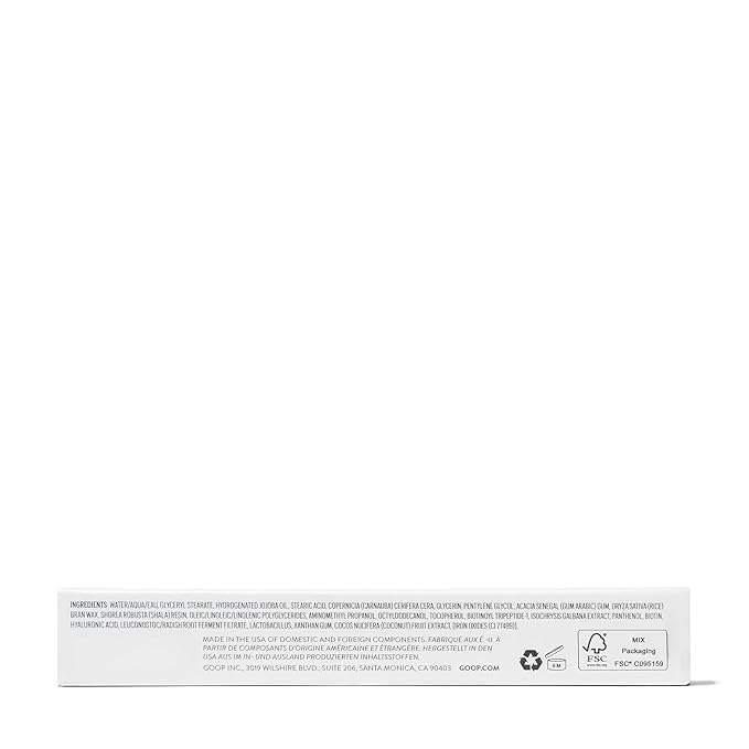 goop Beauty Featherlash Lifting Serum Mascara | Volumizing & Lengthening Mascara with Nourishing, Clean Ingredients | 0.15 fl oz