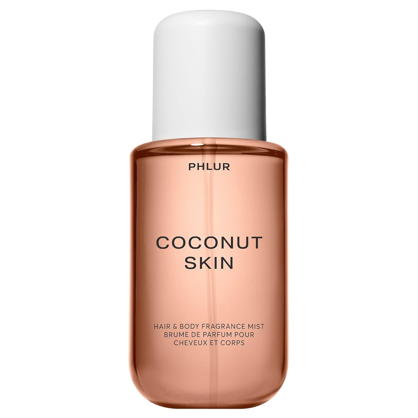 PHLUR Coconut Skin Body Mist - Hair & Body Fragrance Mist - Coconut Body Spray with Caramel, White Florals, Sandalwood & Amber (8 Fl Oz)