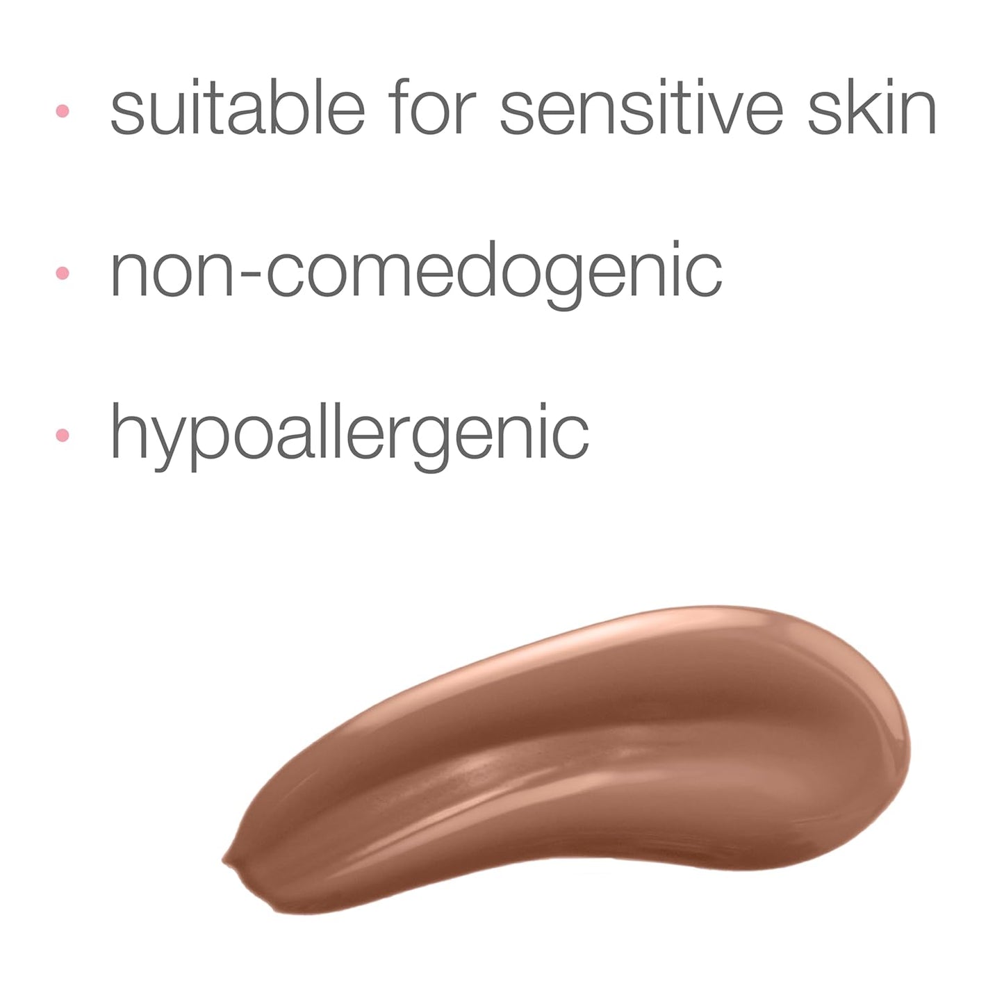 Neutrogena Healthy Skin Sensitive Skin Serum Foundation with Pro-Vitamin B5, Color Correcting & Pore Minimizing Liquid Foundation & Face Serum, Buildable Coverage, Deep 01, 1 oz