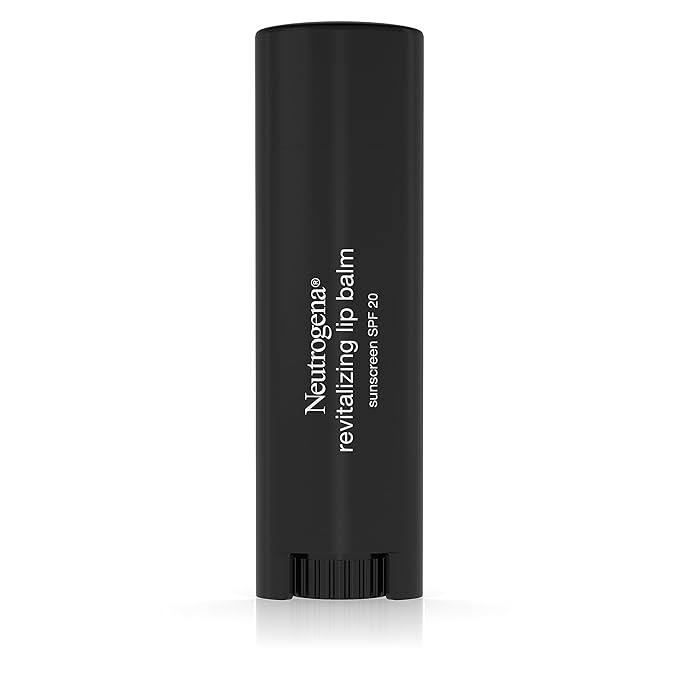 Neutrogena Revitalizing and Moisturizing Tinted Lip Balm with Sun Protective Broad Spectrum SPF 20 Sunscreen, Lip Soothing Balm with a Sheer Tint in Color Sunny Berry 30,.15 oz (Pack of 2)