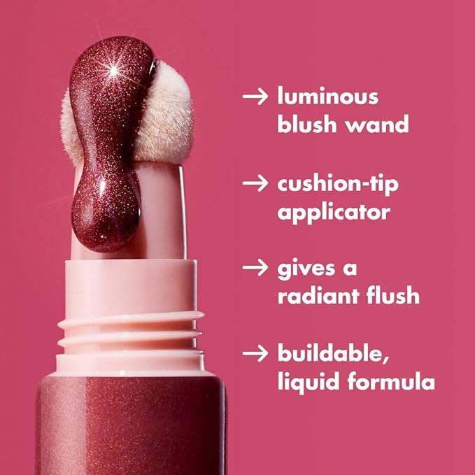 e.l.f. Halo Glow Blush Beauty Wand, Liquid Blush Wand For Radiant, Flushed Cheeks, Infused With Squalane, Vegan & Cruelty-free, You Go Cocoa