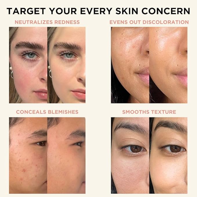 HALEYS Re-form Luminous Skin Foundation, VEGAN + CRUELTY-FREE, Blurs, Conceals, Blendable, Buildable Med-to-Full Coverage, Weightless, Oil-free, All-Day Wear, Hyaluronic Acid, All skin types (6.5)