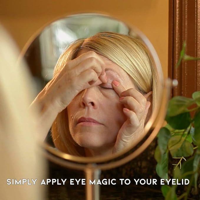 Eye Magic Premium Eye Lift (S/M Kit + Gel) Made in America Instantly Lifts and Defines Droopy, Sagging or Hooded Eyes Safe For Daily Use