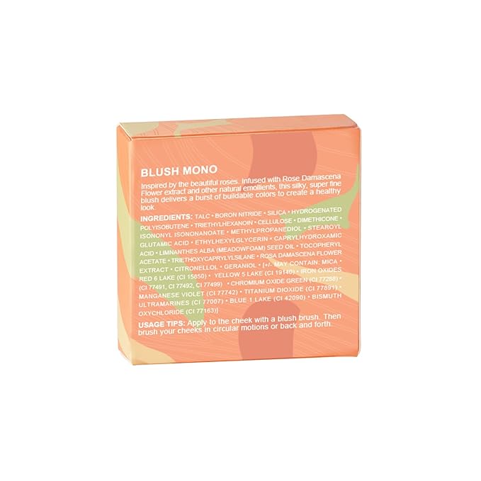 OULAC Blush Makeup Fair Skin| Highly Pigmented Powery Blush| Natural Matte Glow| Shape & Highlight Face| Cruelty-Free Blush with Rose Oil| 4.8g 16 Summer Time