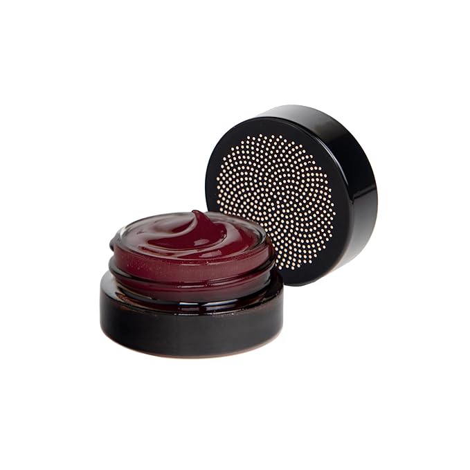 True Botanicals - Moisture Lock Glossy Lip Balm | Non-Toxic, Cruelty-Free, Organic | Hyaluronic Acid, Moisturizing to Target Dry + Aging Lips | MADE Safe (Berry, 0.14 oz | 4 g)