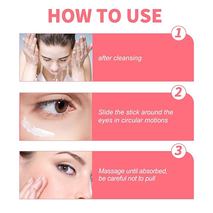 Retinol Eye Serum Stick, Retinol Eye Cream and Gel, Anti-Aging Eye Treatment