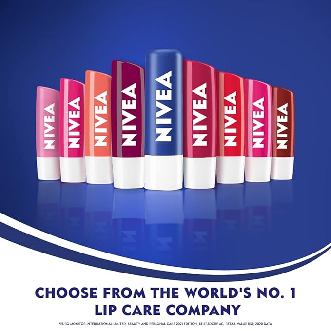 Nivea Lip Soft Rose Blister Pack