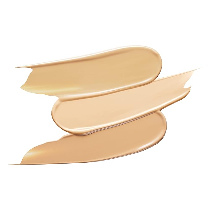 Almay Skin Perfecting Healthy Biome Foundation Makeup with Prebiotic Complex SPF 25, Hypoallergenic, -Fragrance Free, 150 Tan, 1 fl. oz.