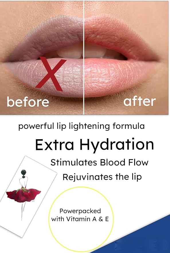 Lip Scrub for Dry Chapped Lip Repair - Moisturizing Exfoliating Formula