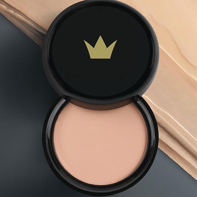 Mallofusa Single Color Face Makeup Concealer Foundation Palette Creamy Moisturizing Concealing 0.49oz (Medium Beige)