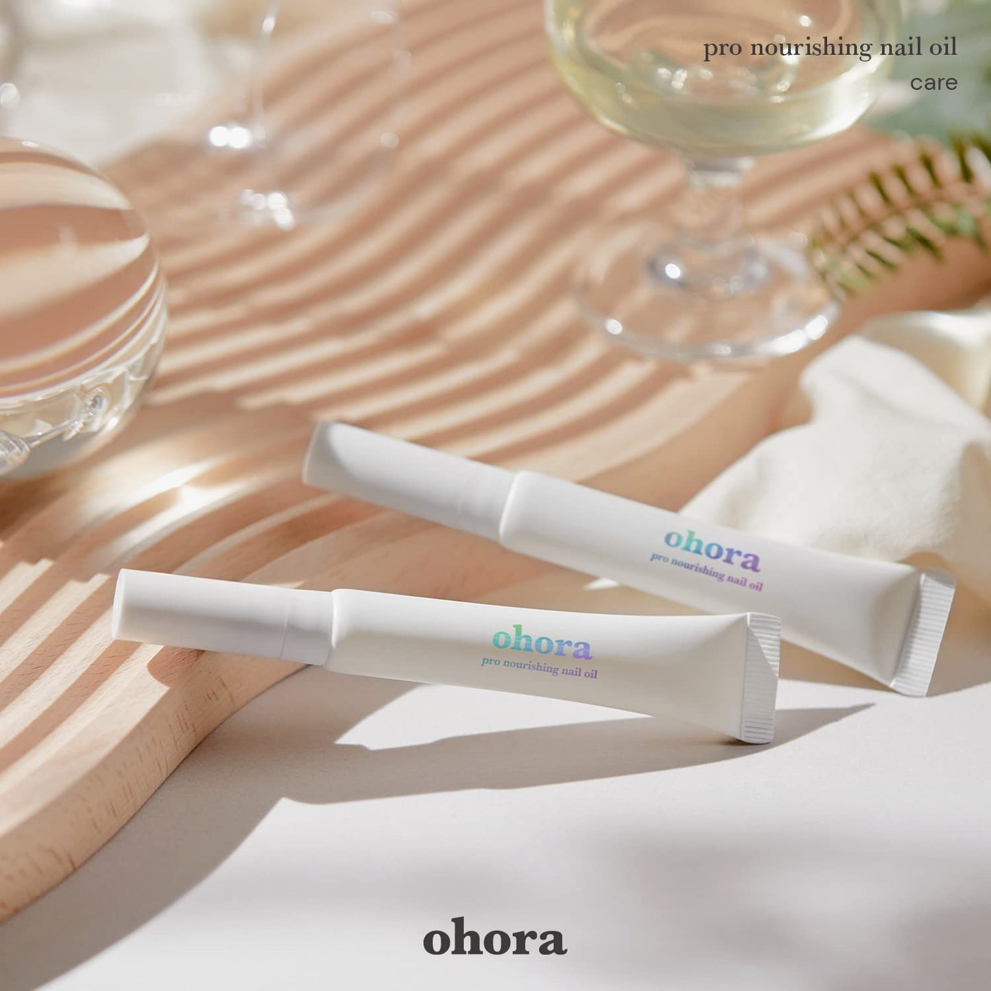 ohora Gel Nail Care (Pro Nourishing Nail) -Nail Cuticle Oil Pen, Cuticle Care & Cuticle Oil Moisturizer for Semi Cured Gel Nail Strip Application - Professional Salon-Quality for Healthy, Strong Nails