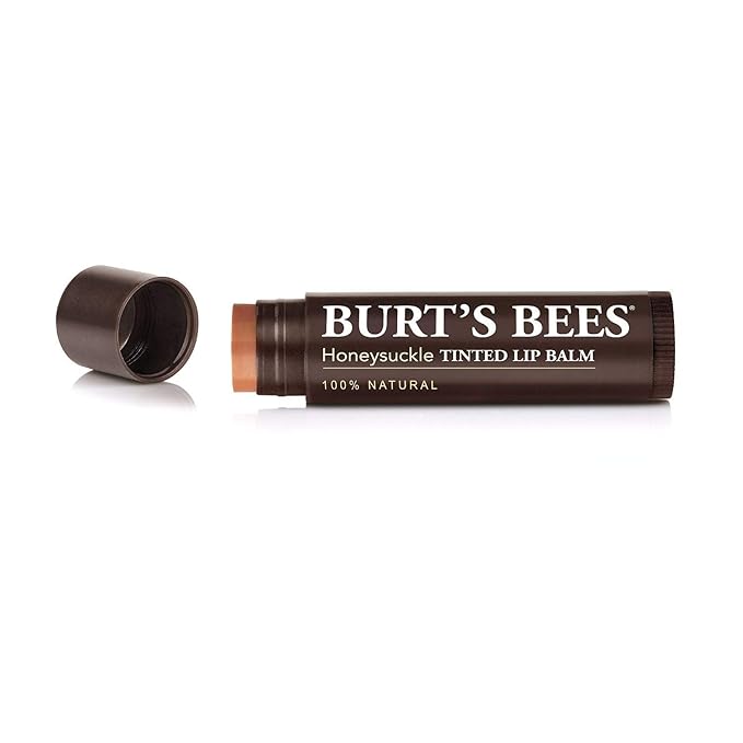Burts Bees Tinted Lip Balm, Honeysuckle, 0.15 Ounce (3 Pack)