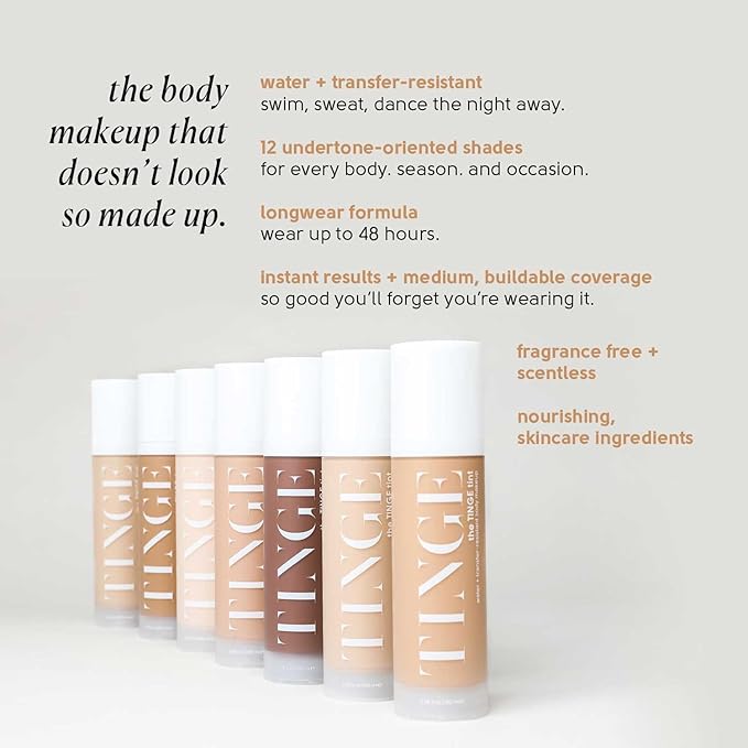 the TINGE tint (deep warm)
