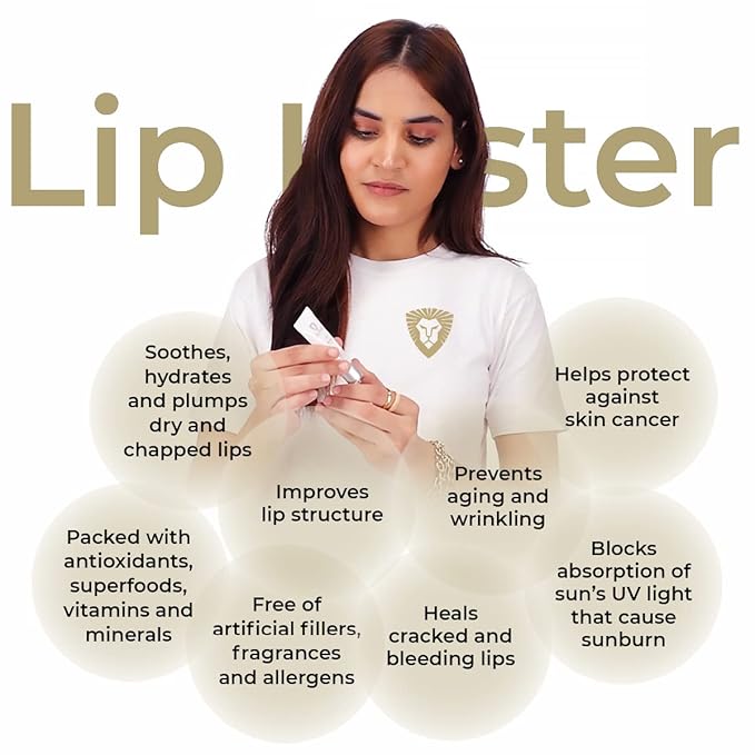 Organic Lip Balm - Hydrating, Natural Ingredients, Instant Moisturization, Daily Use