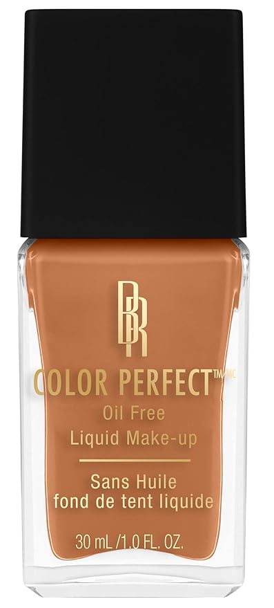 Black Radiance Color Perfect Liquid Full Coverage Foundation Makeup, Allspice, 1 Ounce