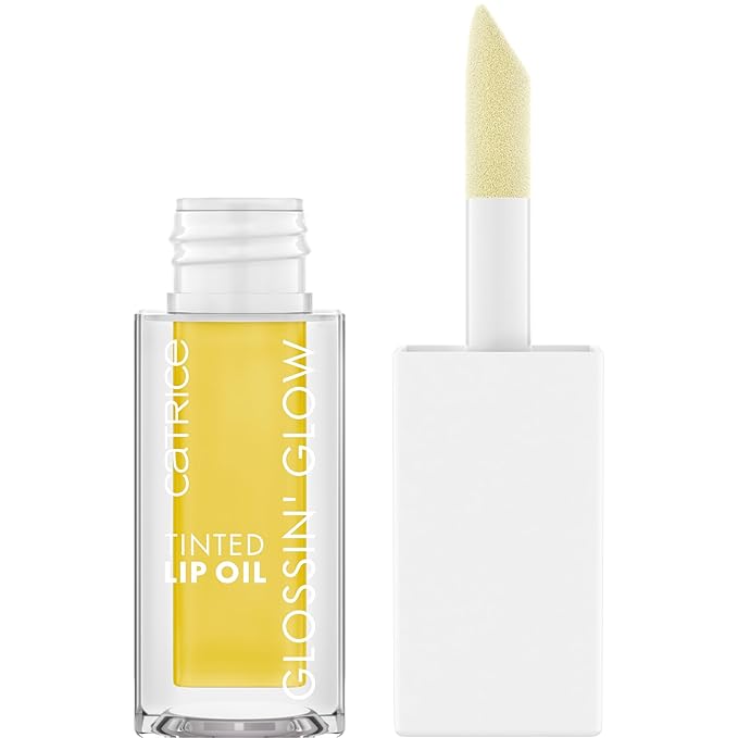 Catrice | Glossin’ Glow Tinted Lip Oil | High Shine, Moisturizing Lip Stain | With Cherry & Pomegranate Oil | Vegan, Gluten Free & Cruelty Free (50 | Spill The Tea)