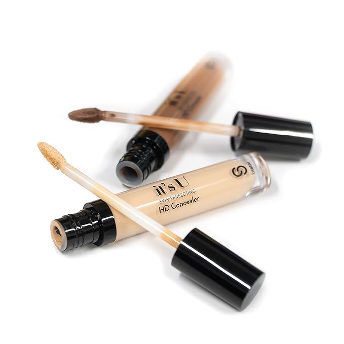 Sistar it's U Skin Perfecting HD Concealer Full Coverage Lightweight Long Lasting Correcting Liquid Contour Cover Masker Makeup 5 ml / 0.17 fl. oz (Fawn)