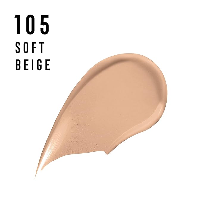 Facefinity Lasting Performance Foundation - 105 Soft Beige by Max Factor for Women - 1.18 oz Foundation