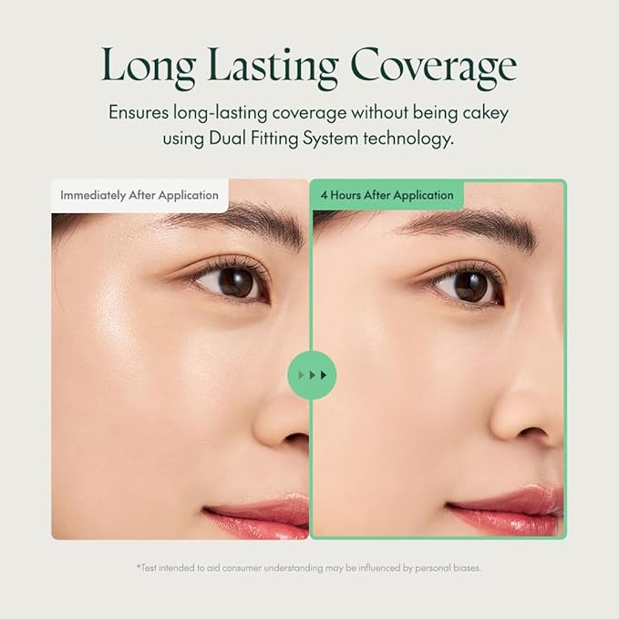 PURITO SEOUL Wonder Releaf Centella BB Cushion #23 Natural Beige, Foundation, Korean Centella, Makeup Long Lasting, Flawless Coverage, K-Beauty, 15g, 0.52 fl.oz