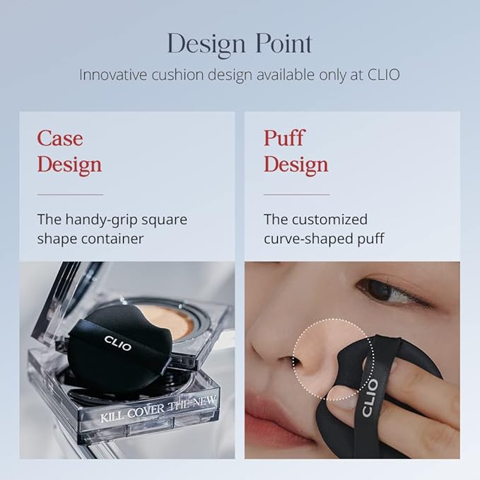 CLIO Kill Cover The New Founwear Cushion Refill Included (15g*2, 4 GINGER)