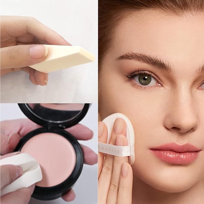 Foundation Makeup Concealer, Medium-to-Full Coverage Foundation Cream, Long Lasting Waterproof Up to 12HR Hybrid Setting Powder