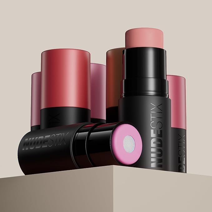 Nudies Matte + Glow Core All Over Face Blush Color - Rose Glow