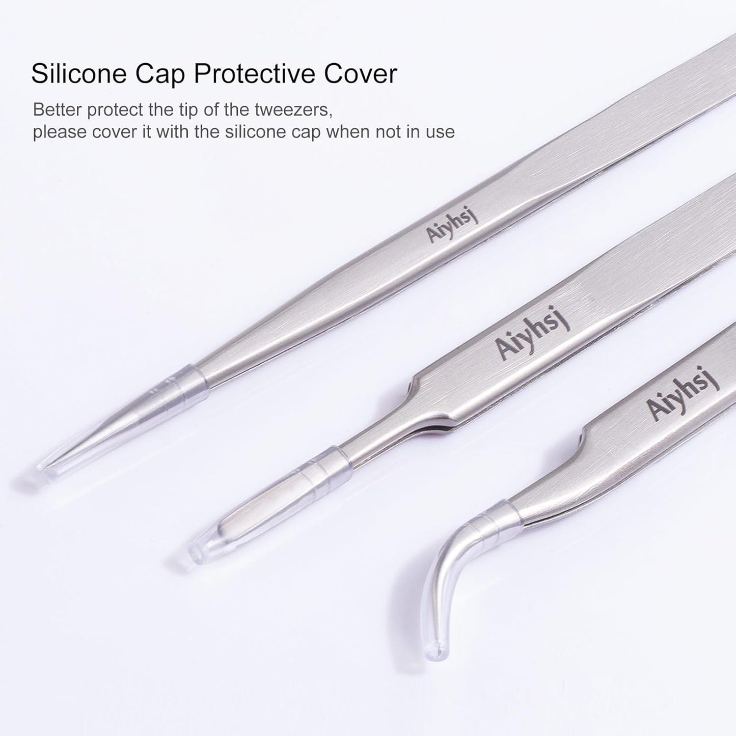 3PCS Precision Tweezers Set, Upgraded High-end Stainless Steel of Tweezer for Craft, Electronics, Soldering, Model, Laboratory Work, Jewelry-Making