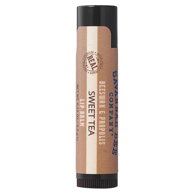 Savannah Bee Company Lip Balm - Lip Moisturizer for Chapped Lips - Hydrating Lip Balm with Pure Honey