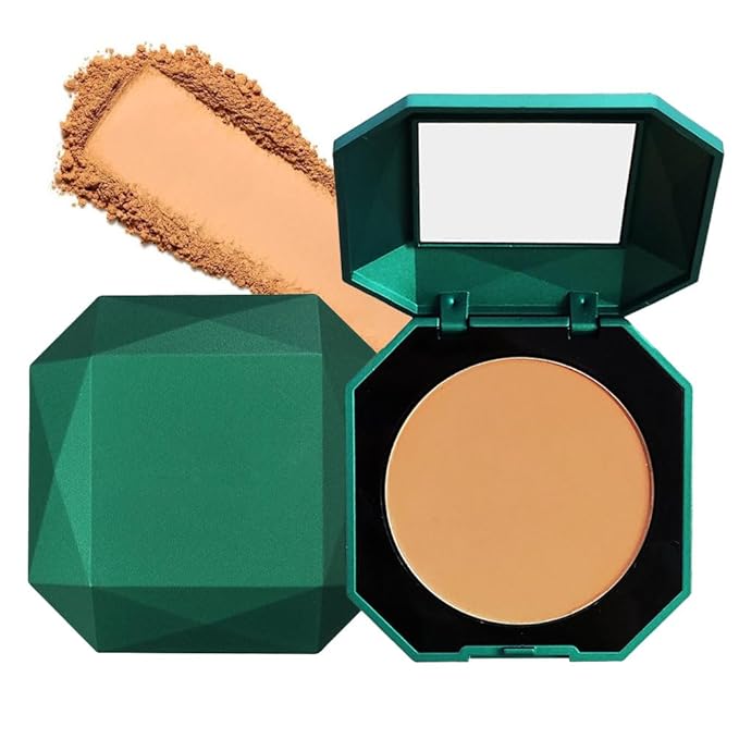 Pressed Matte Face Powder Makeup & Setting Powder for Poreless Wrinkle Blurring Contour Concealer Finishing,Lightweight,High Coverage,Shine Control, N.W 10g (01)