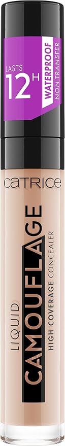Catrice | Liquid Camouflage High Coverage Concealer | Ultra Long Lasting Concealer | Oil & Paraben Free | Cruelty Free (007 | Natural Rose)