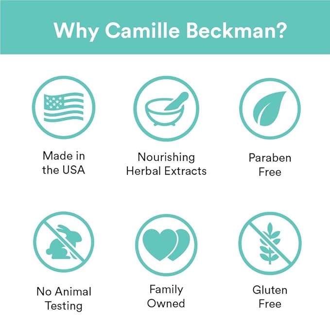 Camille Beckman Essentials Gift Basket, White Lilac, Glycerine Hand Therapy 6 oz, Silky Body Cream 13 oz, Hand and Shower Cleansing Gel 13 oz, Glycerine Soap 3.5 oz