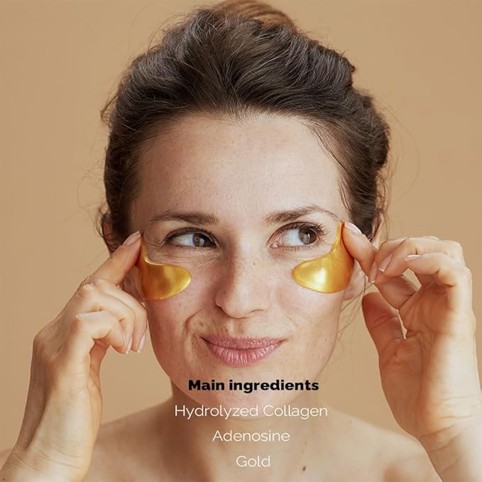 PS.PRETTYSKIN Gold Collagen Hydrogel Eye Patch 60-Sheets