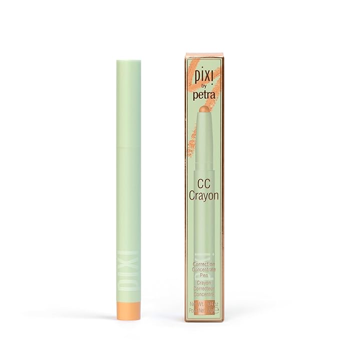 Pixi Beauty CC Crayon BYE Undereye, Concentrated Colour Correcting Pencil Concealer, Neautrlize Under-Eye Darkness, For Tan to Deeper Skin Tones 1.2g / 0.04oz