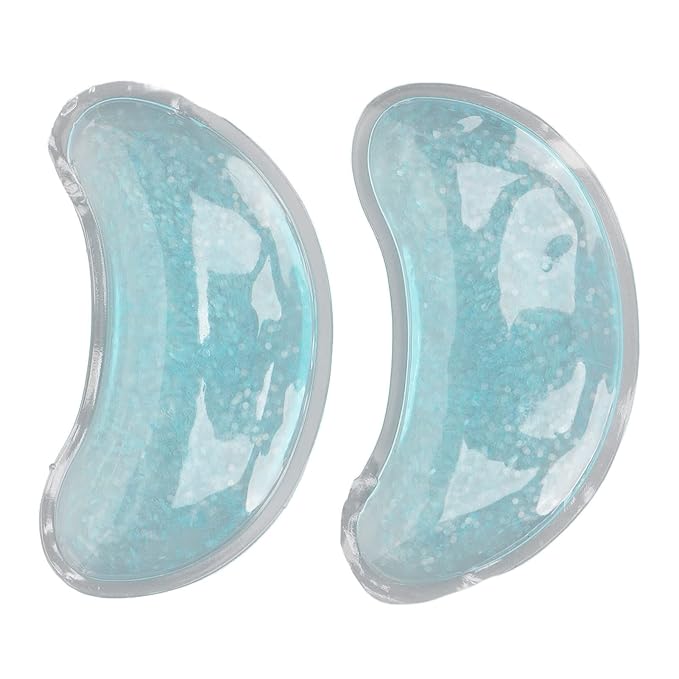 Under Eye Gel Pads Patches, Under Eye Pads for Eye Strain Swelling Dark Circle, Reusable Under Eye Masks for Dark Circles, Portable Eye Patches for Puffy Eyes