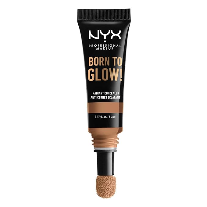 NYX PROFESSIONAL MAKEUP Born To Glow Radiant Concealer, Medium Coverage - Golden Honey
