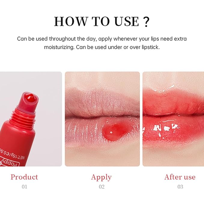 6 Color Hydrating Lip Butter Balm, Moisturizing Lip Repair, Lightweight Nourished Lip Glossy Christmas for Women (01 Vanilla)